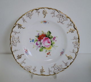 Hand painted Royal Crown Derby Plate