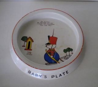Shelley Mabel Lucie Attwell Baby Plate