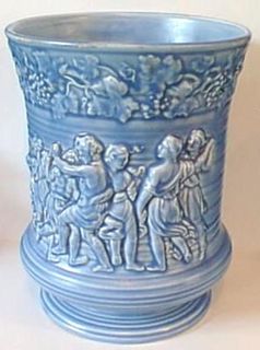 Blue Sylvac Bacchanti  Vase Model 1110