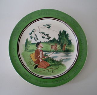 Wedgwood Fishing Plate
