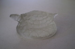 Fenton Glass Turtle Paperweight