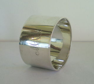 Stewart Dawson NZ Sterling Silver Napkin Ring