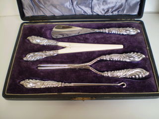 Sterling Silver Dressing Table Set