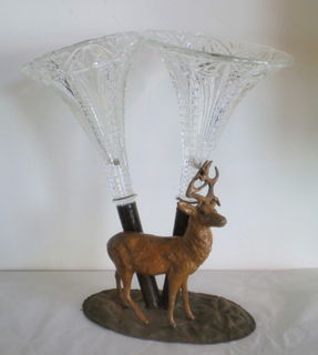 Antique Stag Epergne