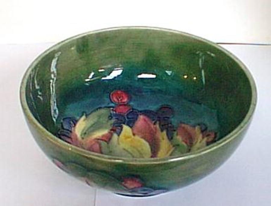Moorcroft Leaf & Berry Bowl