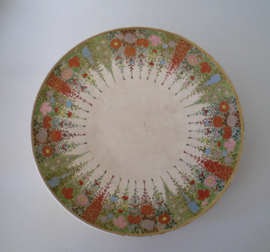 Large Satsuma Plate