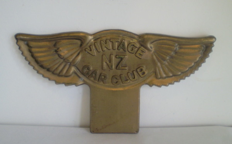 Vintage NZ Car Club Badge