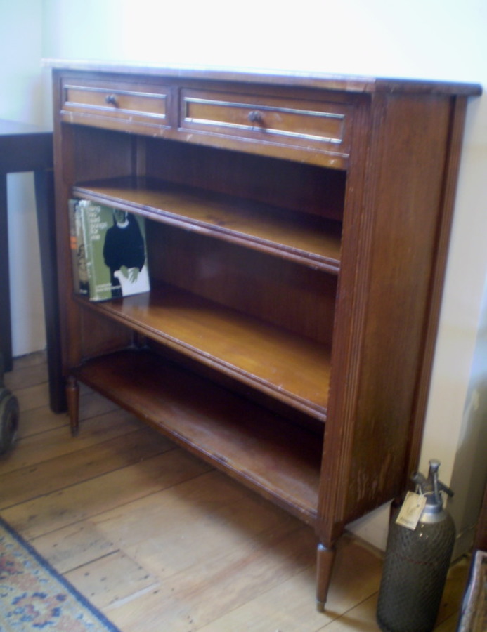 Small Bookcase with Two Drawers